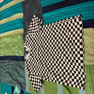 Black and white checkered shirt from forever 21